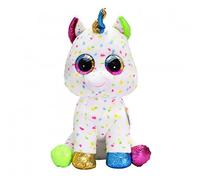 Ty Mounting, Harmony, Glitter Eye Pink Unicorn 42 cm - , Beanie Boo's