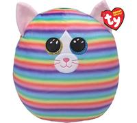 TY HEATHER CAT The Squish-A-Boos Collection Soft Toy Plush Cushion 14" 39189
