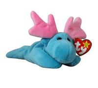 TY Hudson Moose II Original Beanie Babies Regular - Soft Plush Toy for Kids, Teddy, Baby Toy, Collectible Stuffed Plushies