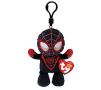 Ty Key Clip Marvel Miles Morales Soft Plush Keychain