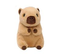 TY Lara Beanie Bellies 15cm Soft Plush Capybara Teddy - Collectible Stuffed Cuddly Toy Plushies - Brightly Coloured Soft Toy for Kids & Babies