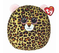 TY Livvie Leopard Squish a Boos 10" | Beanie Baby Soft Plush Toy | Collectible Cuddly Stuffed Teddy