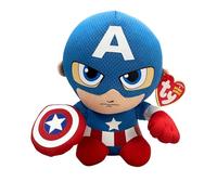 Ty Marvel Captain America Beanie 6" Plush Toy
