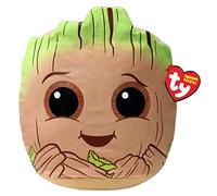 TY Marvel Avengers Groot Squish-A-Boo 14 Inches | Licensed Squishy Beanie Baby Soft Plush Marvel Toys | Collectible Cuddly Stuffed Teddy