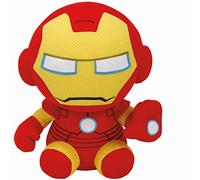 TY Marvel Avengers Iron Man Regular, Licensed Squishy Beanie Baby Soft Plush Toys, Collectible Cuddly Stuffed Teddy