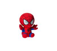 TY Marvel Avengers Spiderman Medium, Licensed Squishy Beanie Baby Soft Plush Toys, Collectible Cuddly Stuffed Teddy