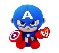Ty Marvel Captain America Beanie 6" Plush Toy