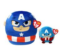 TY Marvel Super Soft Gift Quality Plush Squishy Beanies - (10" 20cm Squishy Beanies Cap & Puffies Cap)