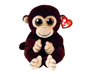 Ty Matteo Brown Monkey Beanie Bellies Regular | Beanie Baby Soft Plush Toy | Collectible Cuddly Stuffed Teddy