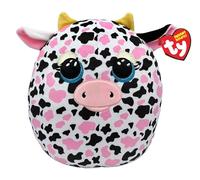 TY Milkshake Cow Squish a Boo 14 Inches - Squishy Beanies for Kids, Baby Soft Plush Toys - Collectible Cuddly Stuffed Teddy