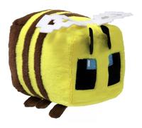 TY Minecraft Bee Beanie - 10cm Soft Plush Toy Teddy - Collectible Stuffed Plushies - Cuddly Toy for Kids - Character Gift for Boys and Girls