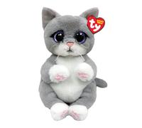 TY Morgan Cat Beanie Bellie Regular 6" | Beanie Baby Soft Plush Toy | Collectible Cuddly Stuffed Te