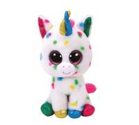 Ty Mounting, Harmony, Glitter Eye Pink Unicorn 42 cm - , Beanie Boo's