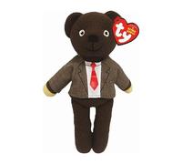 TY Mr. Bean Teddy Bear in Shirt & Tie - Iconic Soft Plush Toy from the Classi...