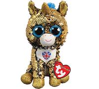 TY Noble Unicorn W/Union Jack Flipp - Reg