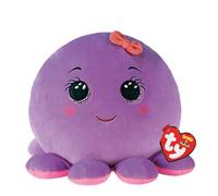 TY Octavia Purple Octopus Squish a Boos 10" | Beanie Baby Soft Plush Toy | Collectible Cuddly Stuffed Teddy