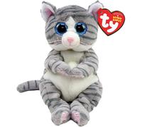Ty OFFICIAL MITZI the Tabby Cat 6 Beanie Baby soft toy new tagged