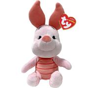 TY Winnie the Pooh Piglet Beanie 17cm - Soft Plush Toy Teddy - Collectible Stuffed Plushies - Cuddly Toy Character Gift for Kids