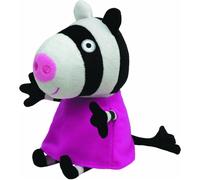 OFFICIAL TY BEANIE BOO BABIES PEPPA PIG ZOE ZEBRA PLUSH SOFT TOY NEW WITH TAGS