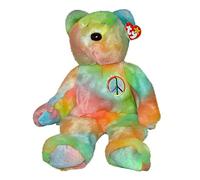 TY - Peace The Bear Beanie Buddy 14" Long