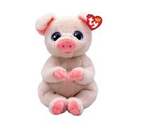 TY Penelope Pig Beanie Bellie Regular 6 Inches | Beanie Baby Soft Plush Toy | Collectible Cuddly Fabric Teddy