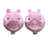 TY Peppa Pig and George Pig Bouncy Balls 2-Piece Set - Soft Plush Toys for Kids - Collectible Cuddly Plushies - Stuffed Bounce Toy Gift for Boys & Girls