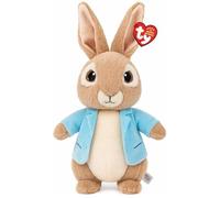 TY Peter Rabbit Beanie 25cm Soft Plush Toy Teddy - Collectible Stuffed Cuddly Plushies for Kids - Cute Soft Toys Gift