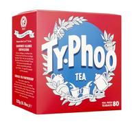 Typhoo Foil Fresh 80 Teabags (Pack of 6, Total 480 Teabags)