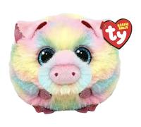 TY Pigasso Pig Beanie Ball 7cm - Squishy Beanie Baby Soft Plush Toys - Collectible Cuddly Stuffed Teddy