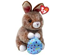 TY Praline Rabbit Easter Beanie Bellies 14cm Soft Plush Toy Cuddly Collectible Stuffed Toy Easter Gift for Kids