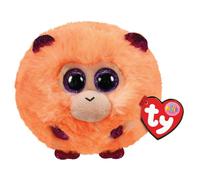 TY Puffies Coconut the Monkey Plush Toy Ty Multicolor