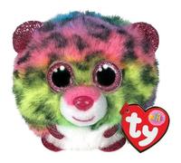 Ty Puffies Dotty - Multicolor Leopard Toy High Quality