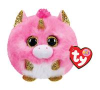 TY Puffies - Fantasia the Unicorn Plush Toy - Plush Soft Toy