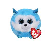 Ty Puffies Prince Blue Husky 4" | Beanie Baby Soft Plush Toy | Collectible Cuddly Stuffed Teddy
