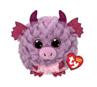 TY Puffies Spark Dragon Childrens Beanie Ball Soft Toy Ty Multicolor
