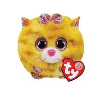 Ty Puffies Tabitha - Yellow Cat Toy High Quality