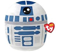 Ty R2D2 Disney Squish-A-Boos 14 Inches, Licensed Beanie Baby Soft Plush Toy, Collectible Cuddly Stuffed Teddy