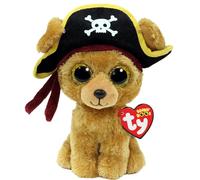 Ty Rowan Pirate Dog Beanie Boo Regular | Halloween 2022 Beanie Baby Soft Plush Toy | Collectible Cuddly Stuffed Teddy