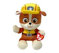 TY Rubble Paw Patrol Soft Plush Toy for Kids, Cuddly Teddy, Collectible Stuffed Toy, Beanie Babies Range, Regular