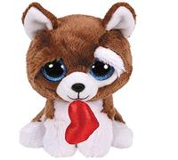 TY Smootches Dog with Heart 15 cm