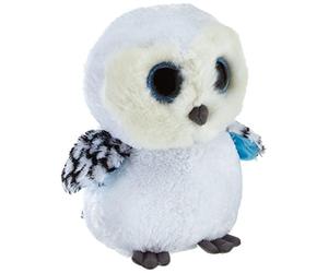 TY Spells Buddy Beanie Boos 7136978 Soft Snow Owl Toy 'Glubschis' Large 24 cm White