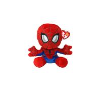 TY Spiderman Marvel Avengers Beanie Babies Regular, Licensed Beanie Baby Soft Plush Toy, Collectible Cuddly Stuffed Teddy