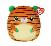 TY Tiggy Tiger Squishy Beanie 14” - Soft Plush Toy - Collectible Stuffed Teddy for Kids - Cuddly Plushies for Play & Display
