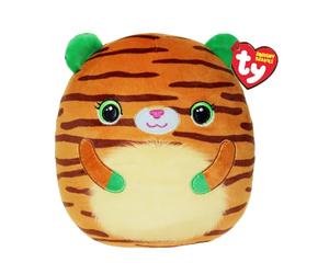 TY Squish-A-Boo Tiggy Tiger Adorable Cuddly Plush