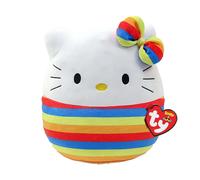 TY Hello Kitty Rainbow Squish A Boos 10” Plush Soft Toy Collectible