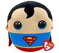 TY Superman Squishy Beanie - 10" Soft Plush Toy | Cuddly Collectible for Kids & Babies | Stuffed Teddy Plushies | DC Comics