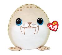 TY Toofers Walrus Squish a Boo 14 Inches - Squishy Beanies for Kids, Baby Soft Plush Toys - Collectible Cuddly Stuffed Teddy