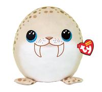 TY TOOFERS WALRUS The Squish-A-Boos Collection Soft Toy Plush Cushion 14" 39363