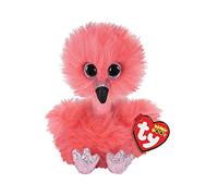 TY Toys 2005079 Franny Flamingo - Beanie Boos Stuffed Animal, Multicoloured, 15cm
