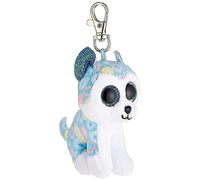TY 2005108 Helena Husky With Horn Fantasie Keychain, Multicolor, 7 CM